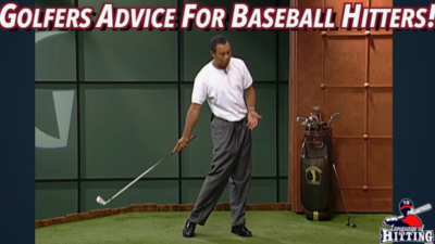 Pro Golfers Give Baseball Swing Tips.